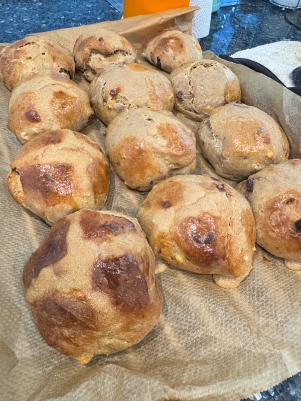 Steps in sourdough